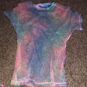 Mesh Iheartraves top dress
